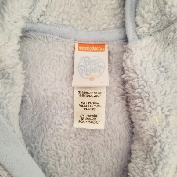 Nickelodeon Peter Rabbit Sleepers - Picture 6 of 7